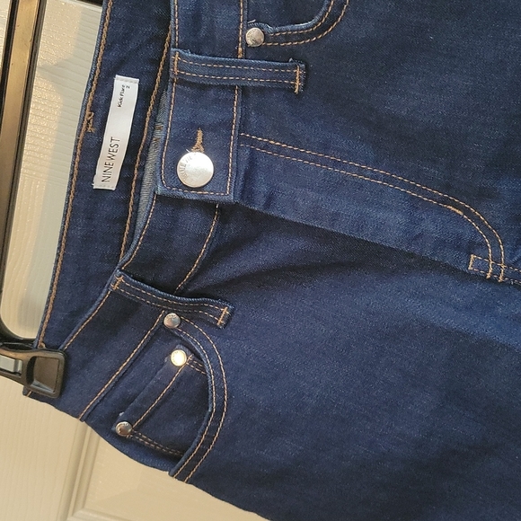 3/$18 - Nine West Dark Wash Jeans - Picture 2 of 5